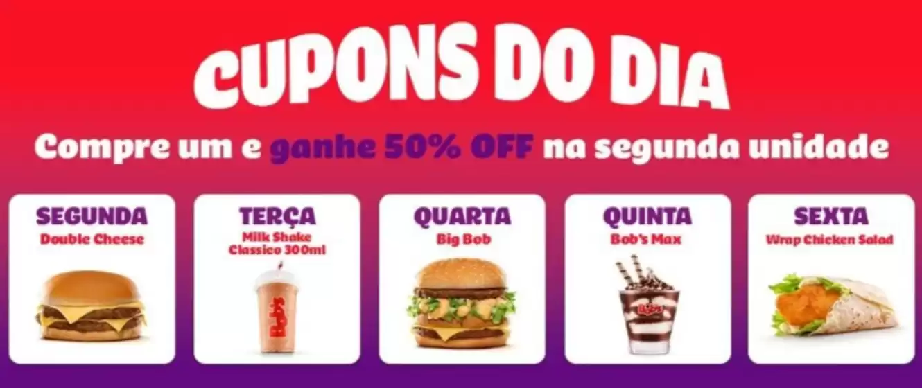 Catálogo Bob's | Ofertas | 2026-10-08T00:00:00.000Z - 2026-10-22T00:00:00.000Z