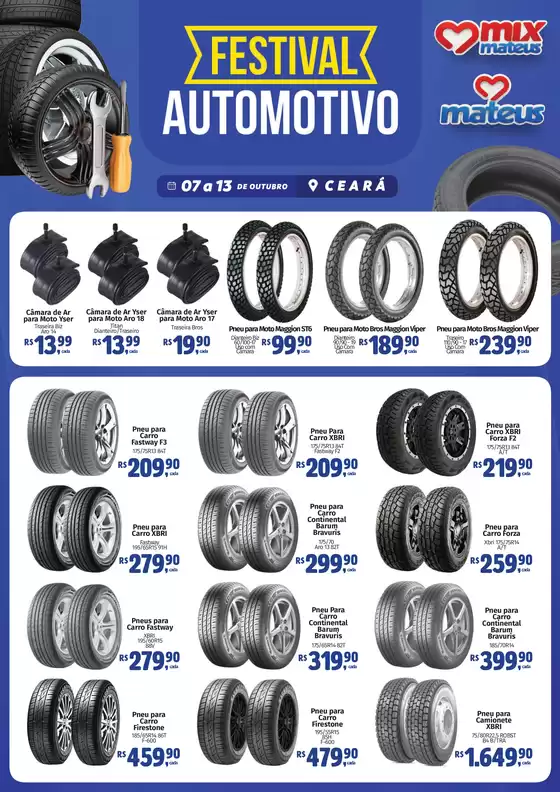 Catálogo Supermercados Mateus | Festival Automotivos | 2026-10-06T00:00:00.000Z - 2026-10-13T00:00:00.000Z