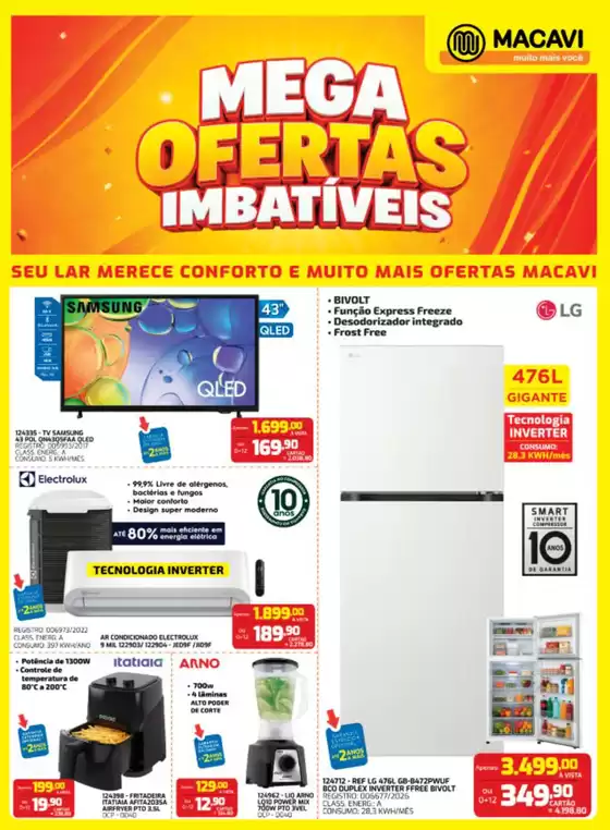 Catálogo Macavi em Santa Cecília do Pavão | Mega Oferta Imbativeis | 2026-10-08T00:00:00.000Z - 2026-10-14T00:00:00.000Z