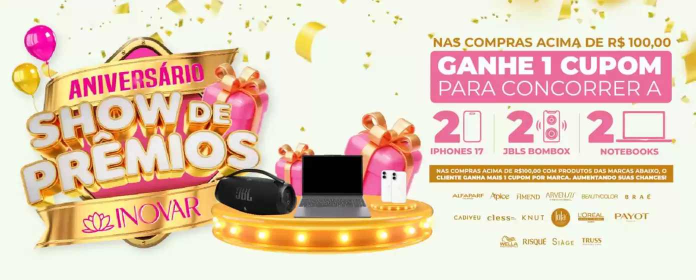 Catálogo Inovar Cosmeticos | Aniversario show de premios ! | 2026-10-08T00:00:00.000Z - 2026-10-29T00:00:00.000Z