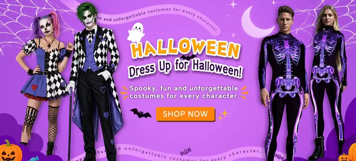 Catálogo Mini In the Box | Dress up for Halloween | 2026-10-08T00:00:00.000Z - 2026-10-31T00:00:00.000Z
