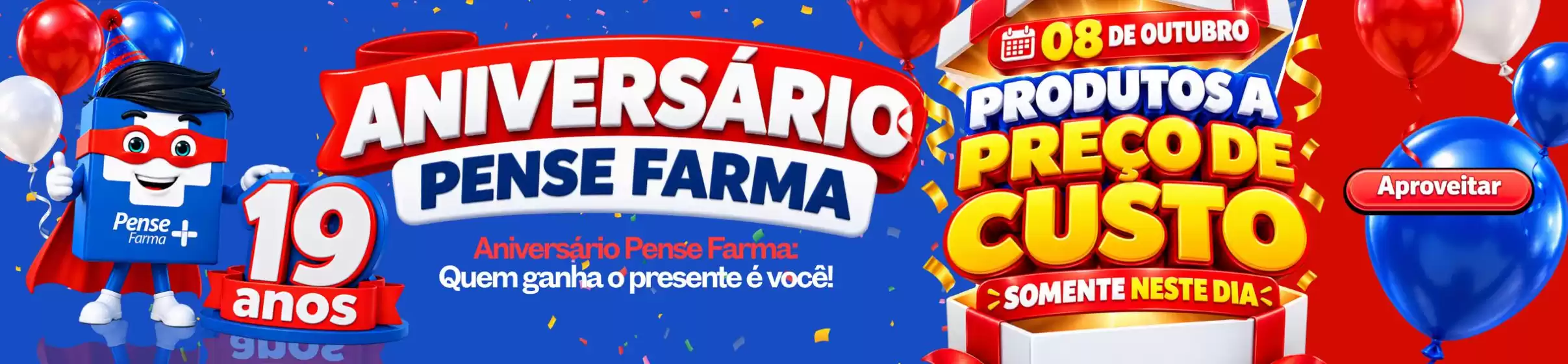 Catálogo Pense Farma | Ofertas exclusivas e pechinchas | 2026-10-08T00:00:00.000Z - 2026-10-08T00:00:00.000Z