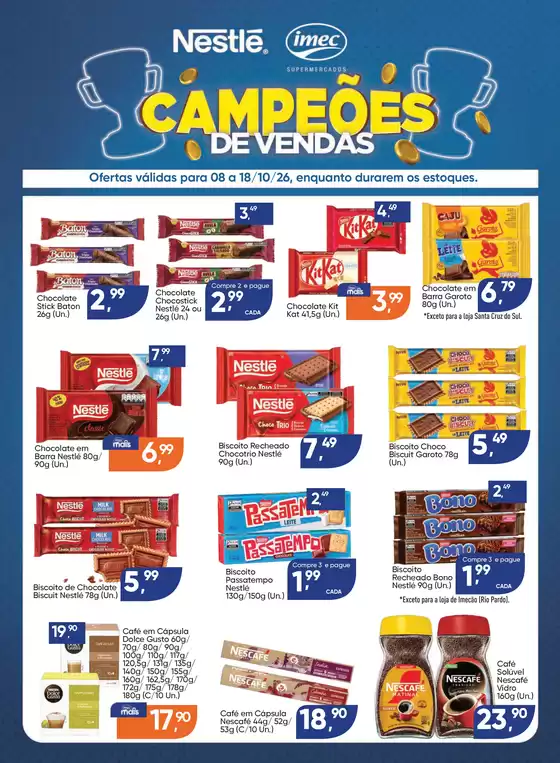Catálogo Imec Supermercados | BAIXA 17917 IMEC Cooperada Nestle 08 a 18102026 | 2026-10-08T00:00:00.000Z - 2026-10-18T00:00:00.000Z