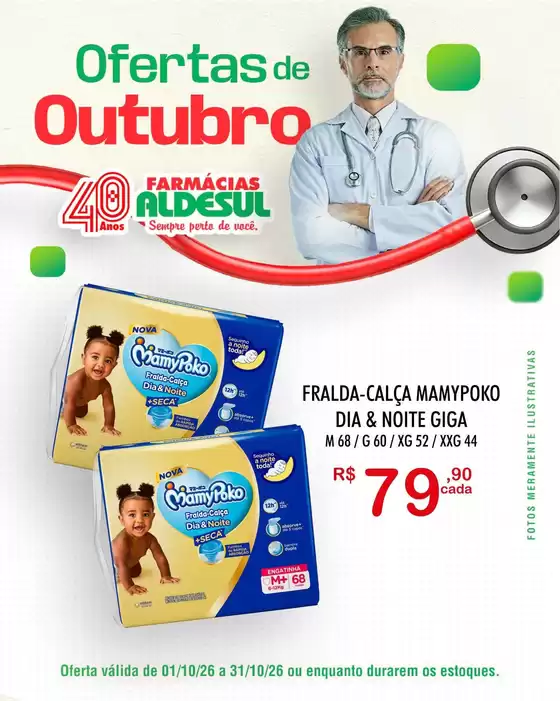 Catálogo Farmácia Aldesul | Ofertas especiais atraentes para todos | 2026-10-01T00:00:00.000Z - 2026-10-31T00:00:00.000Z