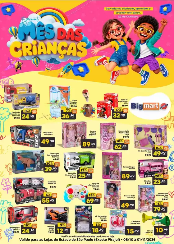 Catálogo Bigmart | Ampla seleção de ofertas | 2026-10-08T00:00:00.000Z - 2026-11-01T00:00:00.000Z