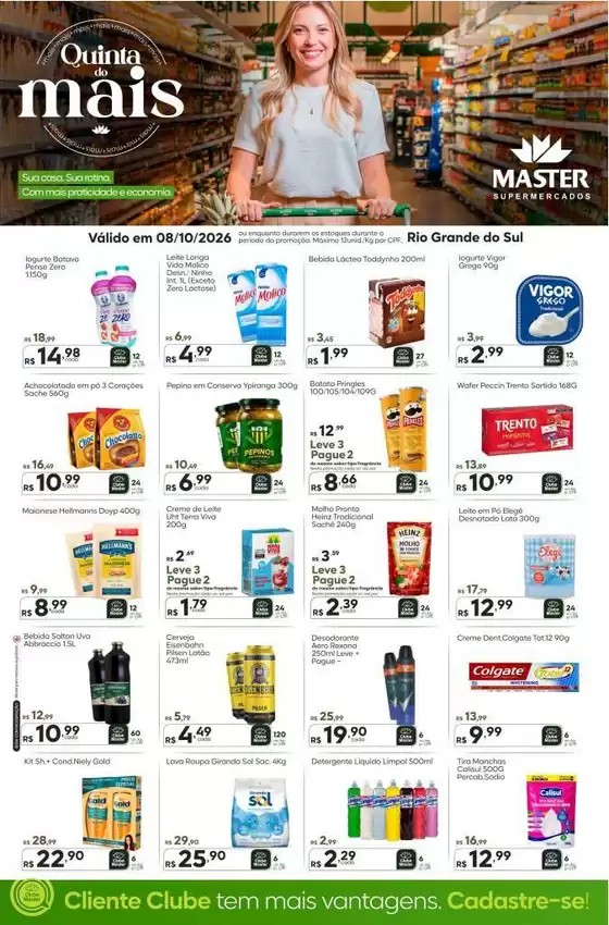Catálogo Master Supermercados | Quinta do mais RS | 2026-10-08T00:00:00.000Z - 2026-10-08T00:00:00.000Z