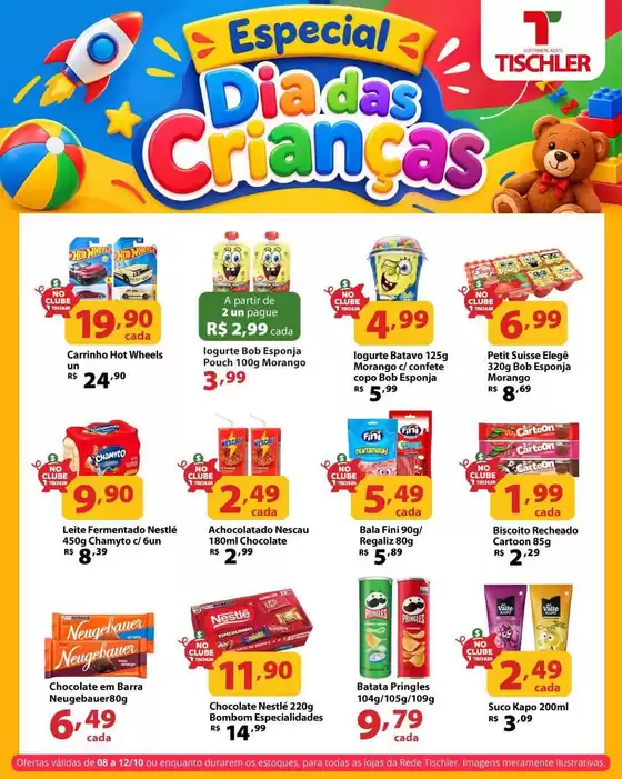 Catálogo Supermercados Tischler | Melhores ofertas para compradores econômicos | 2026-10-08T00:00:00.000Z - 2026-10-12T00:00:00.000Z