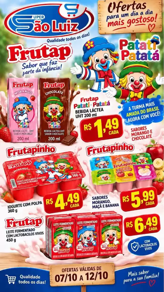Catálogo Super São Luiz | Encarte Super São Luiz | 2026-10-07T00:00:00.000Z - 2026-10-12T00:00:00.000Z