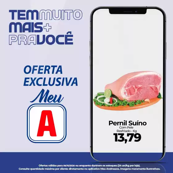 Catálogo Supermercados Andreazza | Nossas melhores pechinchas | 2026-10-08T00:00:00.000Z - 2026-10-08T00:00:00.000Z