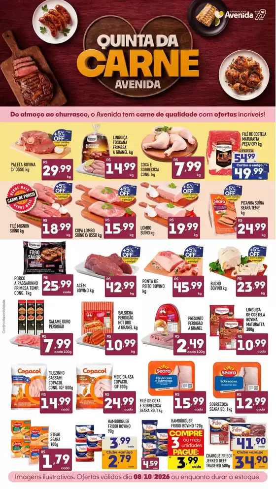 Catálogo Supermercados Avenida | Ótima oferta para todos os clientes | 2026-10-08T00:00:00.000Z - 2026-10-08T00:00:00.000Z