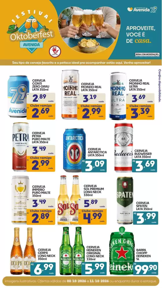 Catálogo Supermercados Avenida | Descubra ofertas atraentes | 2026-10-08T00:00:00.000Z - 2026-10-11T00:00:00.000Z