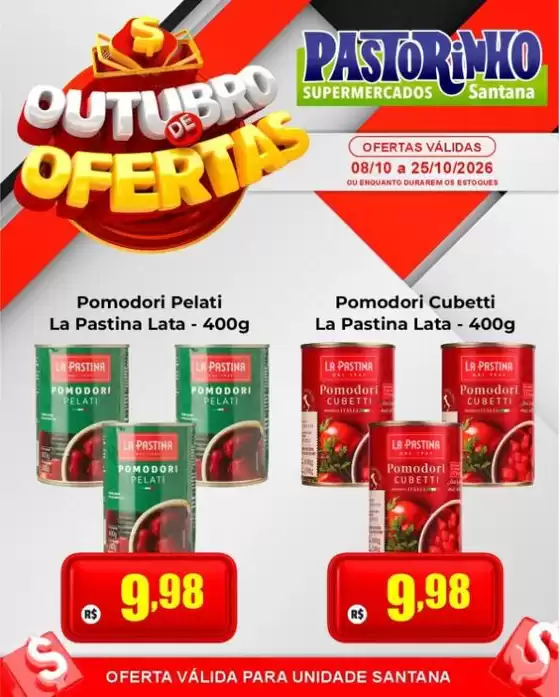 Catálogo Supermercado Pastorinho | Pechinchas e ofertas atuais | 2026-10-08T00:00:00.000Z - 2026-10-25T00:00:00.000Z
