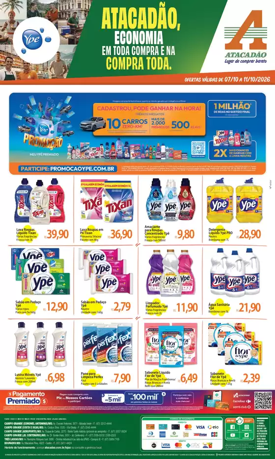 Catálogo Atacadão | Atacadão - Higiene e Limpeza | 2026-10-08T00:00:00.000Z - 2026-10-11T00:00:00.000Z
