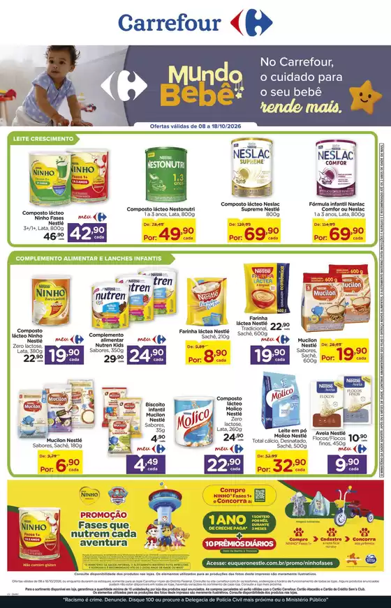 Catálogo Carrefour | LÂMINA FESTIVAL DA NUTRIÇÃO | 2026-10-08T00:00:00.000Z - 2026-10-18T00:00:00.000Z