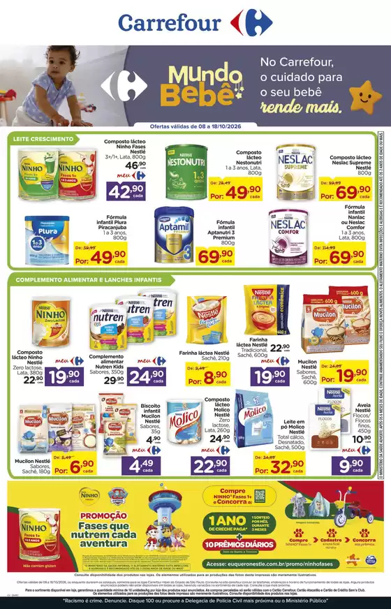 Catálogo Carrefour em Charqueada | LÂMINA FESTIVAL DA NUTRIÇÃO | 2026-10-08T00:00:00.000Z - 2026-10-18T00:00:00.000Z