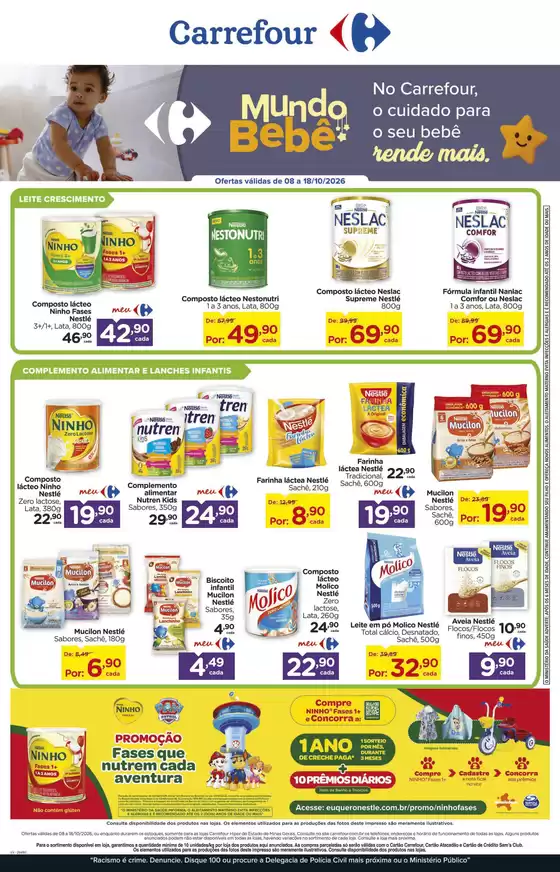 Catálogo Carrefour em João Monlevade | LÂMINA FESTIVAL DA NUTRIÇÃO | 2026-10-08T00:00:00.000Z - 2026-10-18T00:00:00.000Z