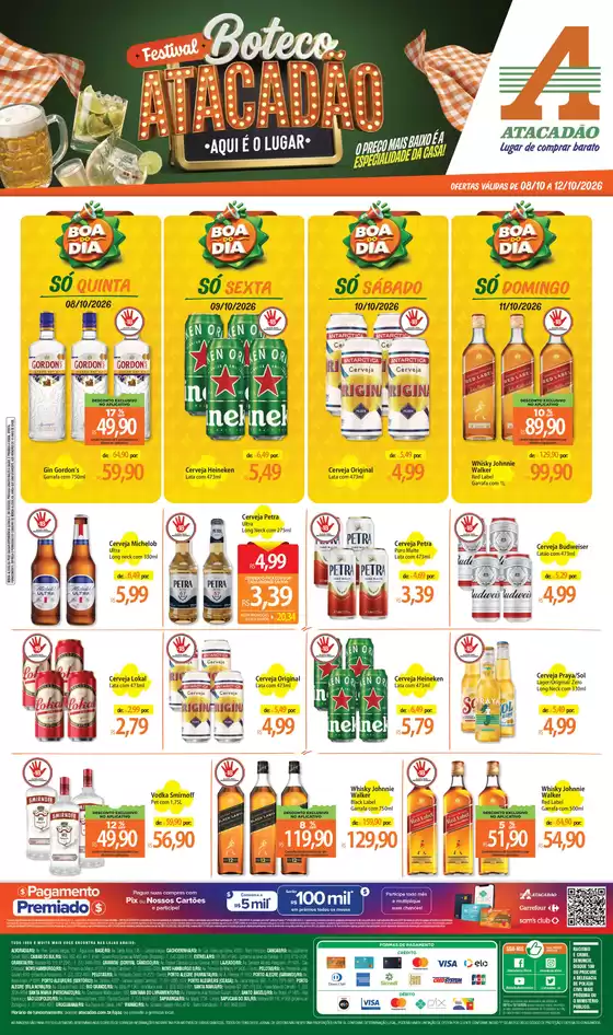 Catálogo Atacadão em Lajeado | Atacadão - Boteco Atacadão | 2026-10-08T00:00:00.000Z - 2026-10-12T00:00:00.000Z