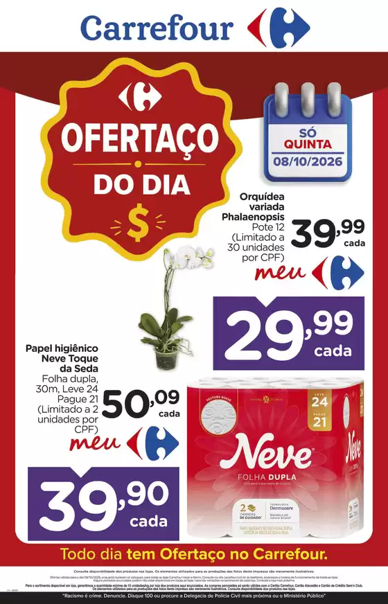Catálogo Carrefour | OFERTA DO DIA | 2026-10-08T00:00:00.000Z - 2026-10-08T00:00:00.000Z