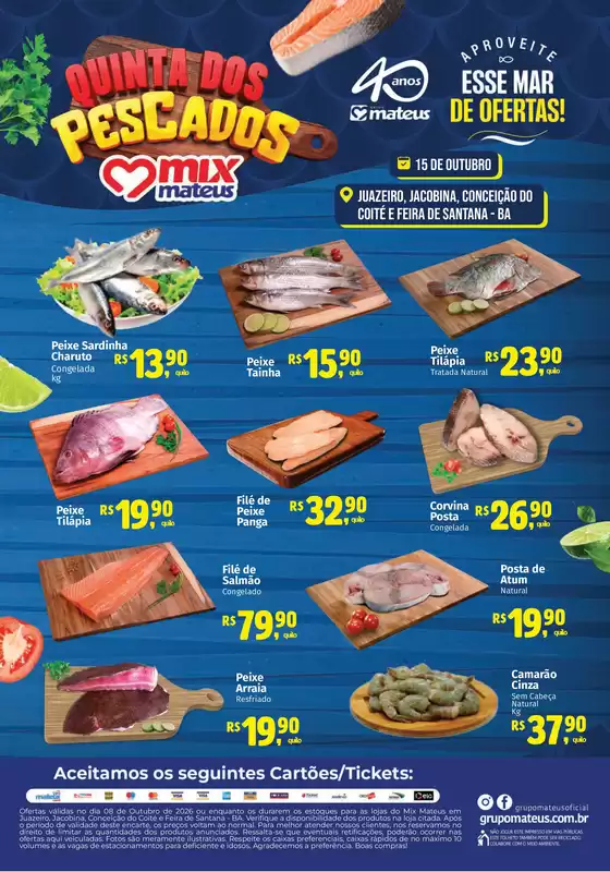 Catálogo Supermercados Mateus | Quinta dos Pescados | 2026-10-08T00:00:00.000Z - 2026-10-08T00:00:00.000Z