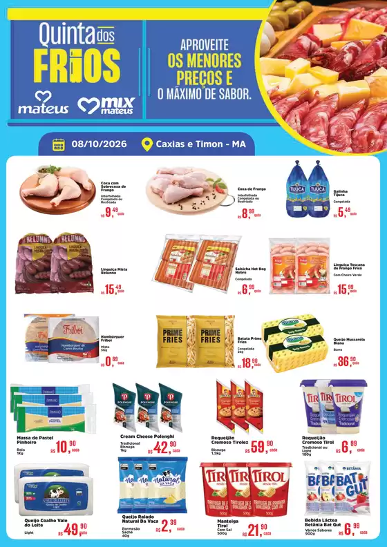 Catálogo Supermercados Mateus | Quinta dos Frios | 2026-10-08T00:00:00.000Z - 2026-10-08T00:00:00.000Z
