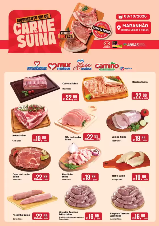 Catálogo Supermercados Mateus | Quinta dos suínos | 2026-10-08T00:00:00.000Z - 2026-10-08T00:00:00.000Z