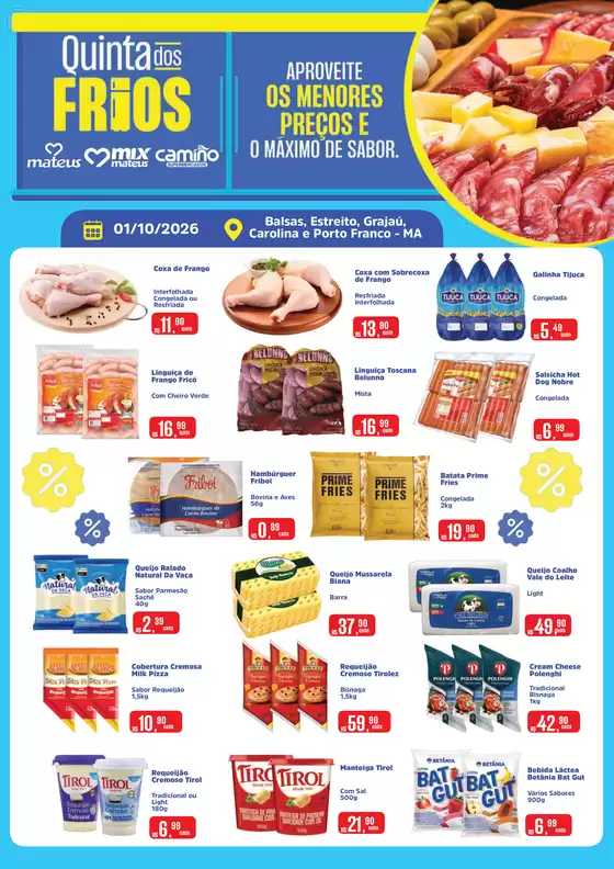 Catálogo Supermercados Mateus | Quinta dos Frios | 2026-10-08T00:00:00.000Z - 2026-10-08T00:00:00.000Z