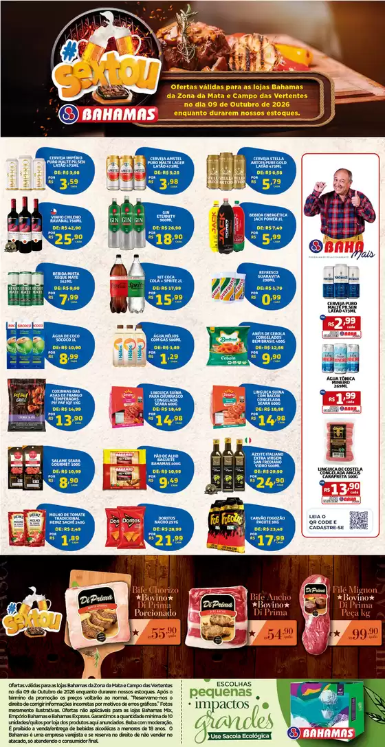 Catálogo Bahamas Supermercados | É sexta-feira. | 2026-10-09T00:00:00.000Z - 2026-10-09T00:00:00.000Z