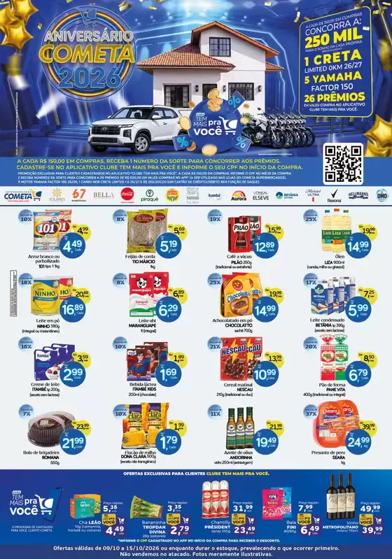 Catálogo Cometa Supermercados | DE DEZ DIAS | 2026-10-09T00:00:00.000Z - 2026-10-15T00:00:00.000Z