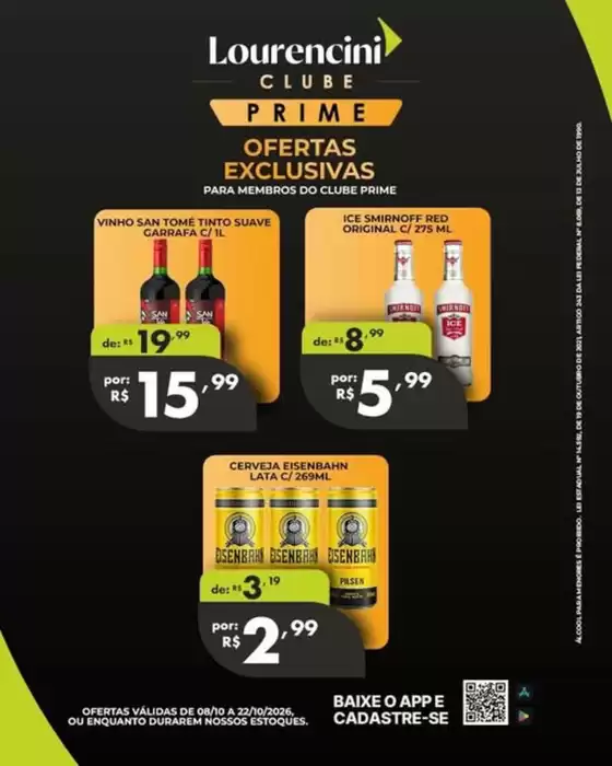 Catálogo Lourencini Supermercados | Ofertas exclusivas | 2026-10-09T00:00:00.000Z - 2026-10-22T00:00:00.000Z