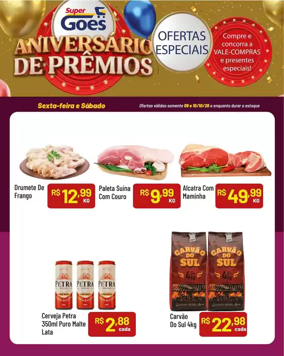 Catálogo Supermercados Goes | Encarte Supermercados Goes | 2026-10-09T00:00:00.000Z - 2026-10-10T00:00:00.000Z