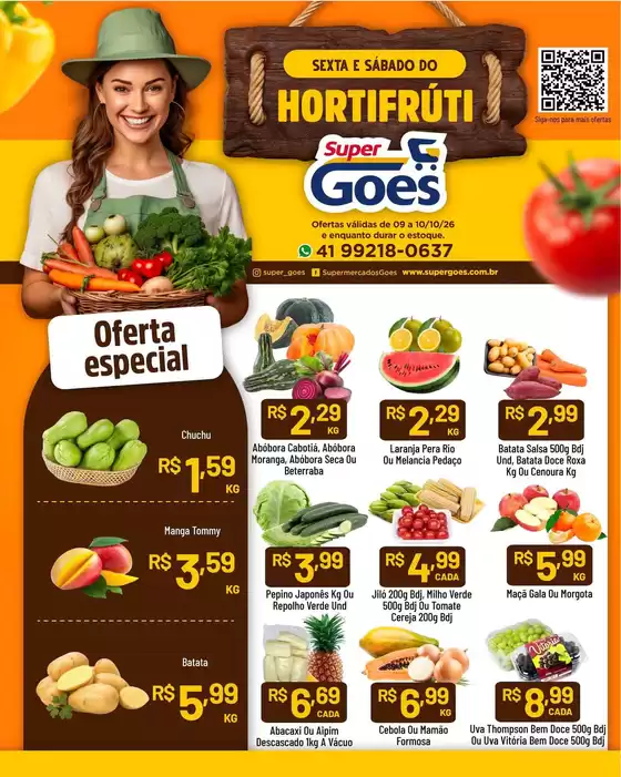 Catálogo Supermercados Goes | Nossas melhores ofertas para você | 2026-10-09T00:00:00.000Z - 2026-10-10T00:00:00.000Z