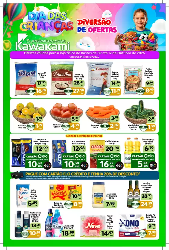 Catálogo Supermercados Kawakami | Ofertas - Bastos | 2026-10-09T00:00:00.000Z - 2026-10-12T00:00:00.000Z