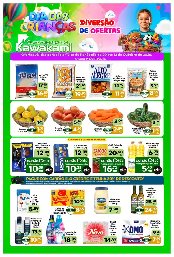 Catálogo Supermercados Kawakami | Ofertas - Penápolis | 2026-10-09T00:00:00.000Z - 2026-10-12T00:00:00.000Z