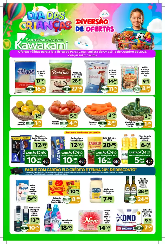 Catálogo Supermercados Kawakami | Ofertas - Paraguaçu Paulista | 2026-10-09T00:00:00.000Z - 2026-10-12T00:00:00.000Z