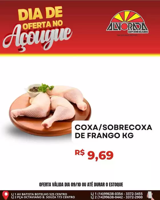 Catálogo Alvorada Supermercados | Encarte Alvorada Supermercados | 2026-10-09T00:00:00.000Z - 2026-10-09T00:00:00.000Z