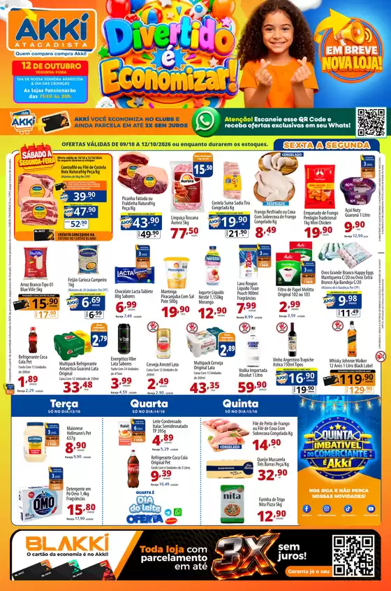 Catálogo Akki Atacadista | OFERTAS FIM DE SEMANA DAS CRIANCAS 09 A 12 10 | 2026-10-09T00:00:00.000Z - 2026-10-15T00:00:00.000Z