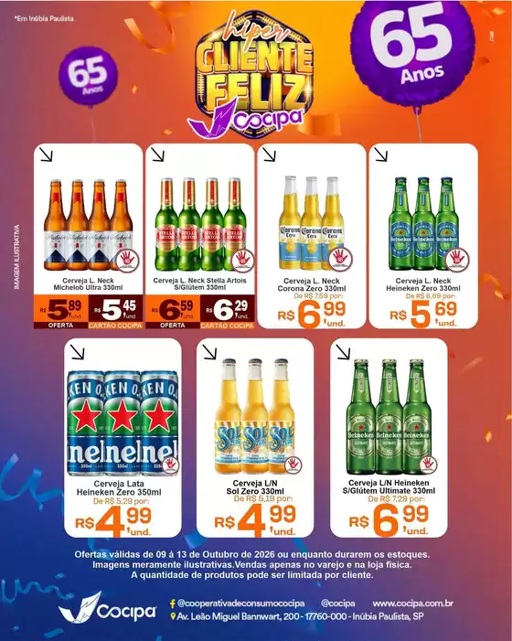Catálogo Cocipa | Ótima oferta para caçadores de pechinchas | 2026-10-09T00:00:00.000Z - 2026-10-13T00:00:00.000Z
