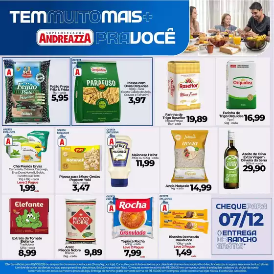 Catálogo Supermercados Andreazza | Promoções especiais em andamento | 2026-10-09T00:00:00.000Z - 2026-10-09T00:00:00.000Z