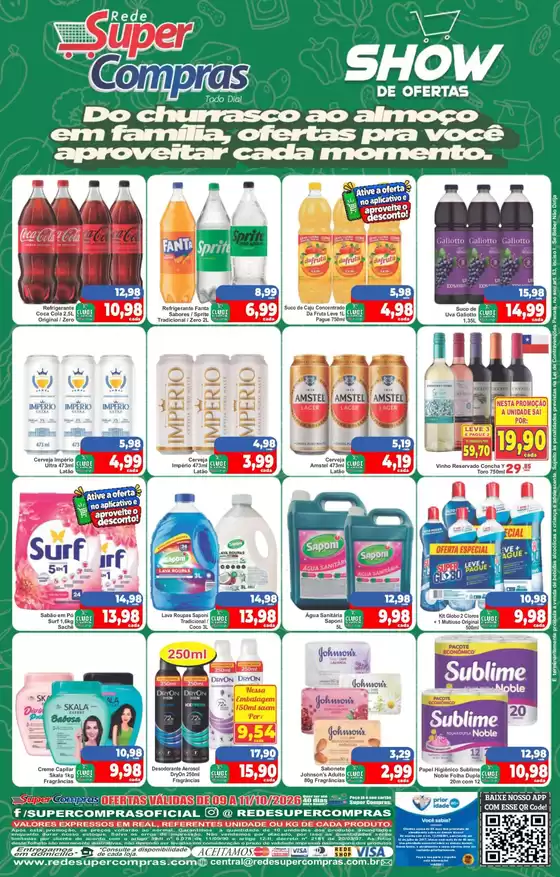Catálogo Rede Super Compras | Encarte Rede Super Compras | 2026-10-09T00:00:00.000Z - 2026-10-11T00:00:00.000Z