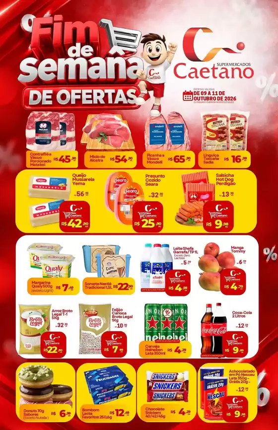Catálogo Supermercados Caetano | Encarte Supermercados Caetano | 2026-10-09T00:00:00.000Z - 2026-10-11T00:00:00.000Z