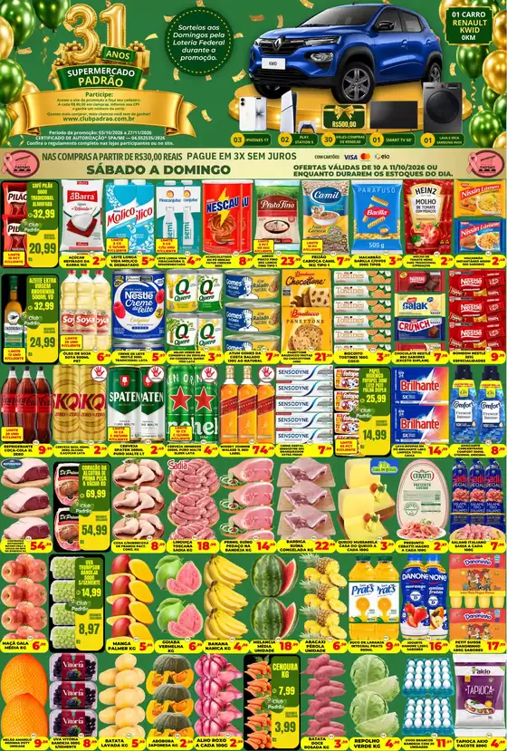 Catálogo Supermercado Padrão | Encarte Supermercado Padrão | 2026-10-03T00:00:00.000Z - 2026-11-27T00:00:00.000Z
