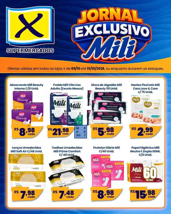 Catálogo X Supermercados | Encarte X Supermercados | 2026-10-09T00:00:00.000Z - 2026-10-15T00:00:00.000Z