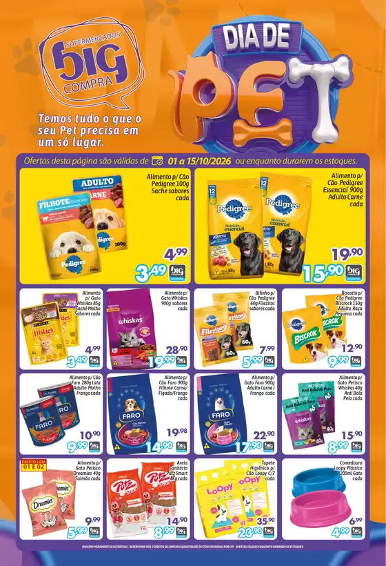 Catálogo Supermercados Big Compra | Ótima oferta para todos os clientes | 2026-10-01T00:00:00.000Z - 2026-10-15T00:00:00.000Z