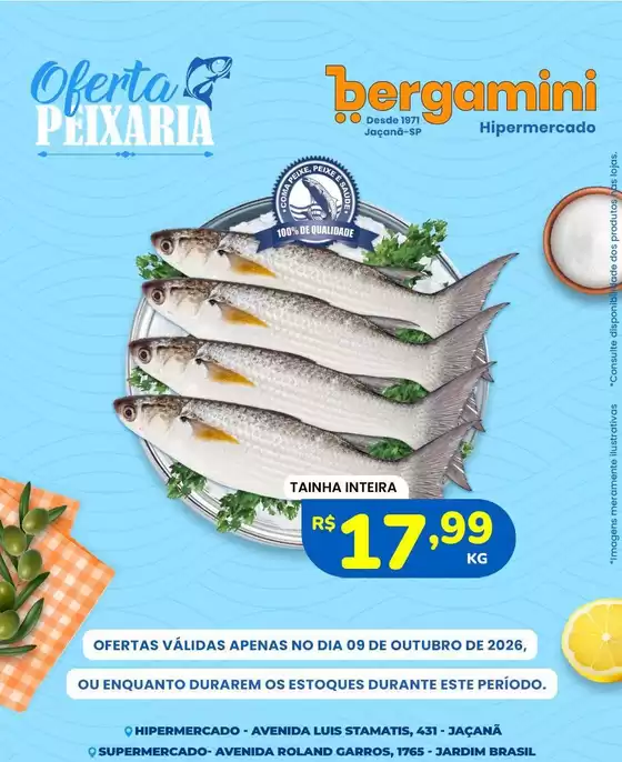 Catálogo Supermercado Bergamini | Encarte Supermercado Bergamini | 2026-10-09T00:00:00.000Z - 2026-10-09T00:00:00.000Z