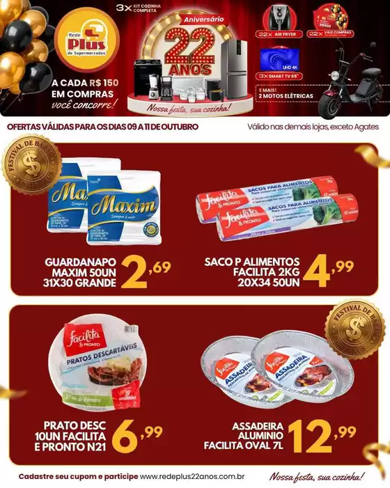 Catálogo Rede Plus Supermercados | Ofertas especiais para você | 2026-10-09T00:00:00.000Z - 2026-10-11T00:00:00.000Z