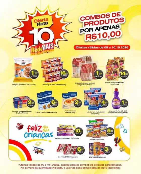 Catálogo Rede Mais Supermercados | Ofertas especiais para você | 2026-10-09T00:00:00.000Z - 2026-10-10T00:00:00.000Z