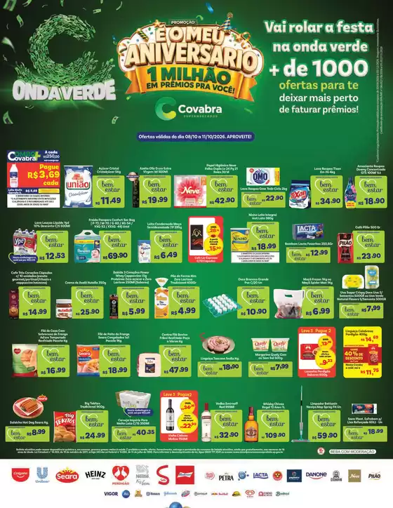 Catálogo Covabra Supermercados | Melhores ofertas para compradores econômicos | 2026-10-09T00:00:00.000Z - 2026-10-11T00:00:00.000Z