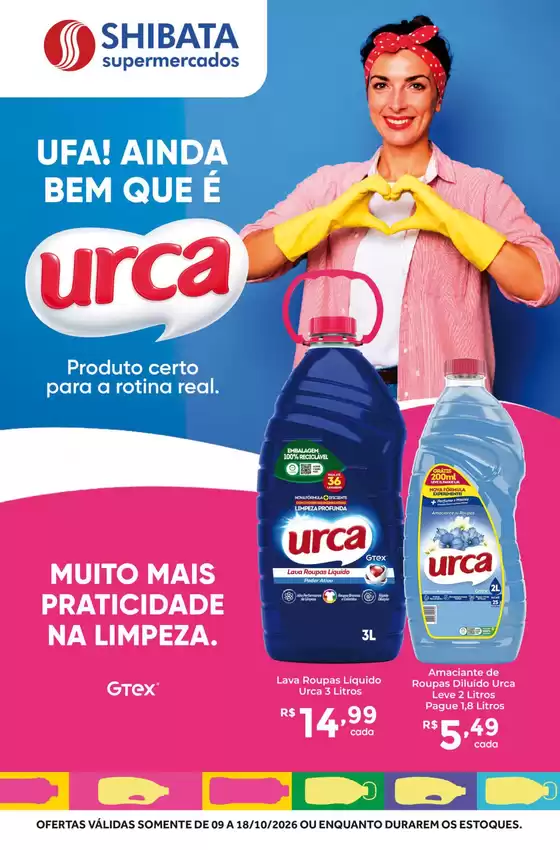Catálogo Shibata Supermercados | Jornal de Ofertas GTEX Consulte lojas | 2026-10-09T00:00:00.000Z - 2026-10-18T00:00:00.000Z