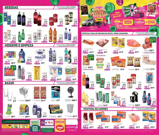 Catálogo Comercial Esperança | Aniversario 56 Anos tabloide.varejo 09 a 15.10 64x54cm | 2026-10-09T00:00:00.000Z - 2026-10-15T00:00:00.000Z