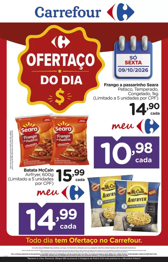 Catálogo Carrefour | OFERTA DO DIA | 2026-10-09T00:00:00.000Z - 2026-10-09T00:00:00.000Z